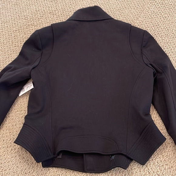 Tahari Moto Kitty Jacket Black - Picture 9 of 11